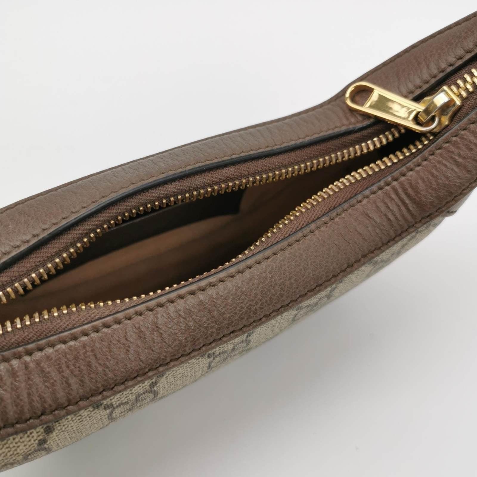 Gucci Ophidia GG Mini Beige/Ebony Monogram Shoulder Bag 2