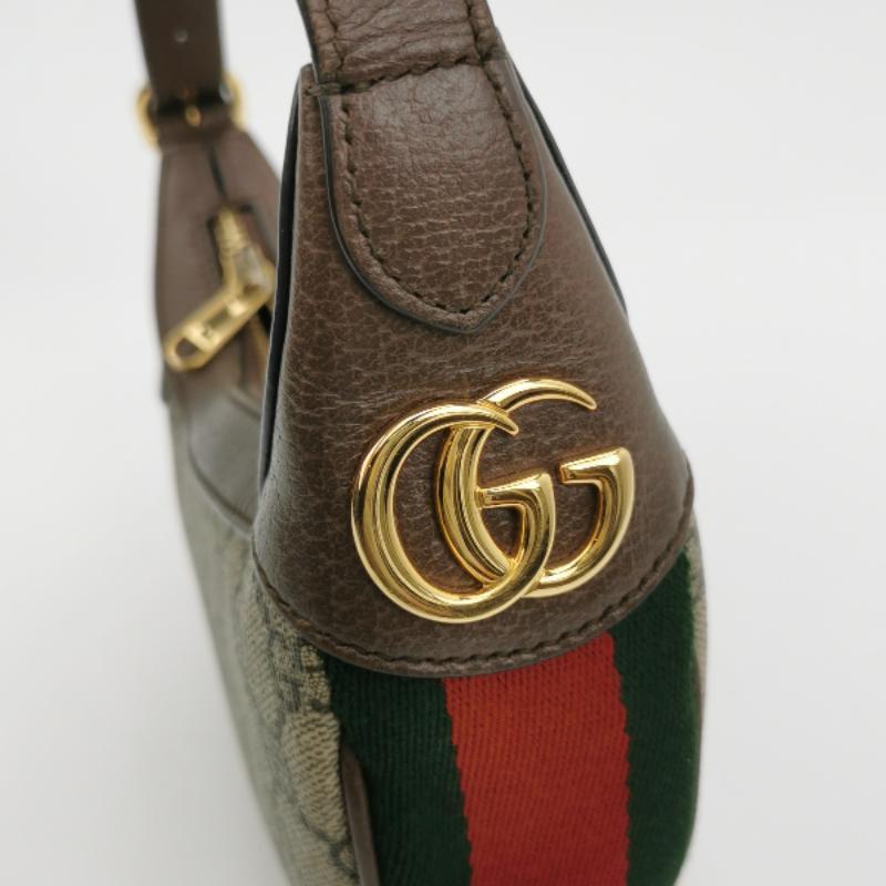 Gucci Ophidia GG Mini Beige/Ebony Monogram Shoulder Bag 4