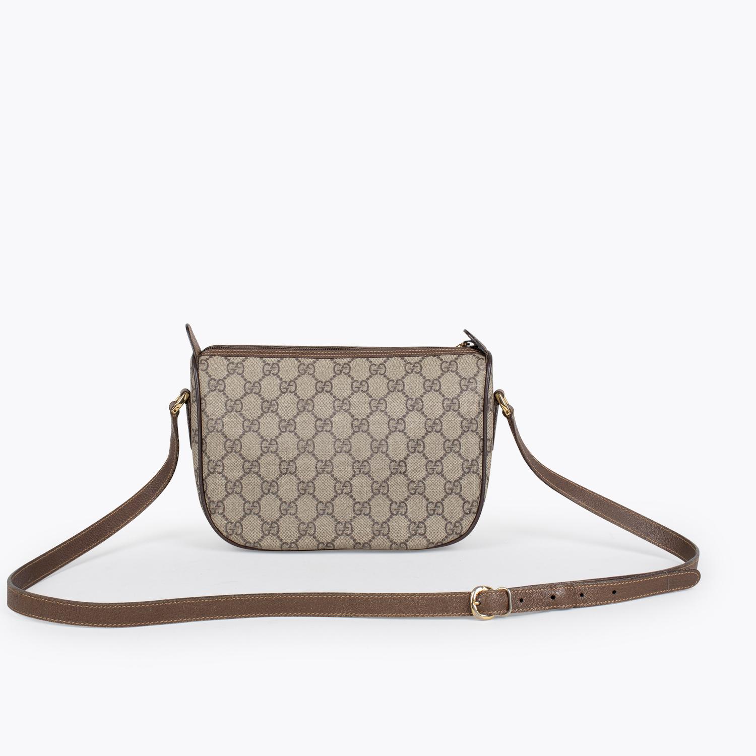 Gray Gucci Ophidia GG Plus Bag