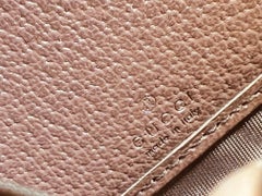 GUCCI Ophidia GG Zip Around Wallet Clutch ‎523154 Added Strap