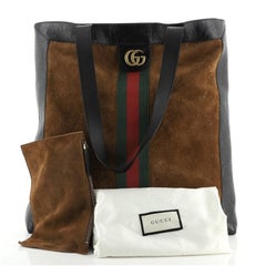 Gucci Ophidia House Tote Suede Large
