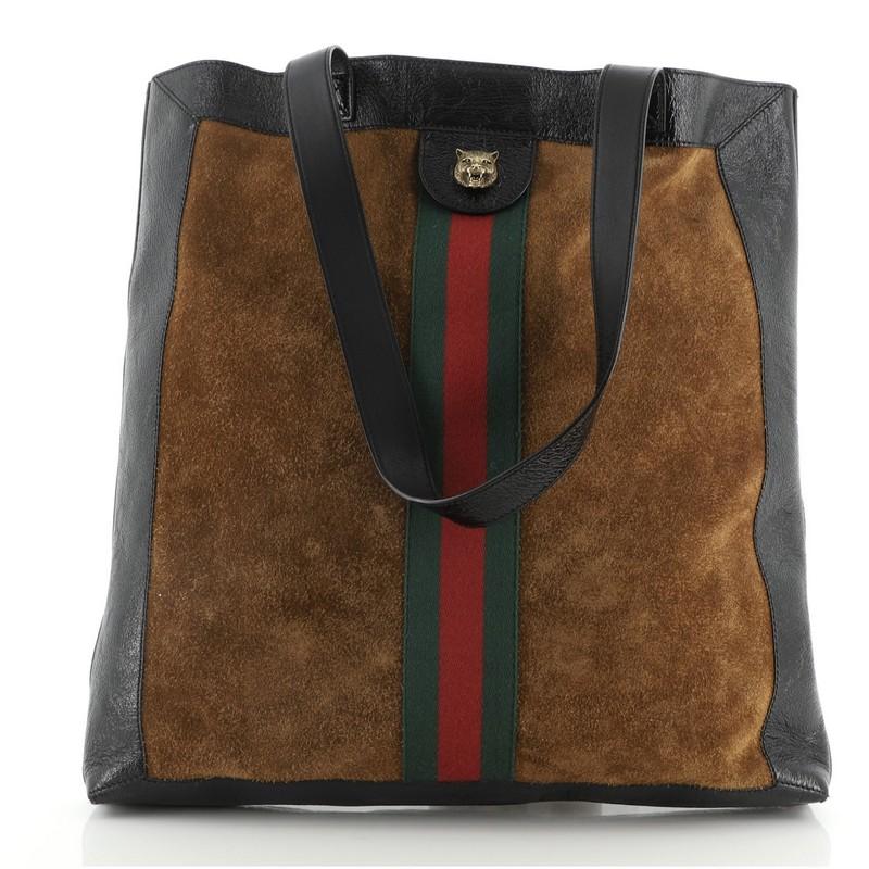 gucci ophidia suede tote
