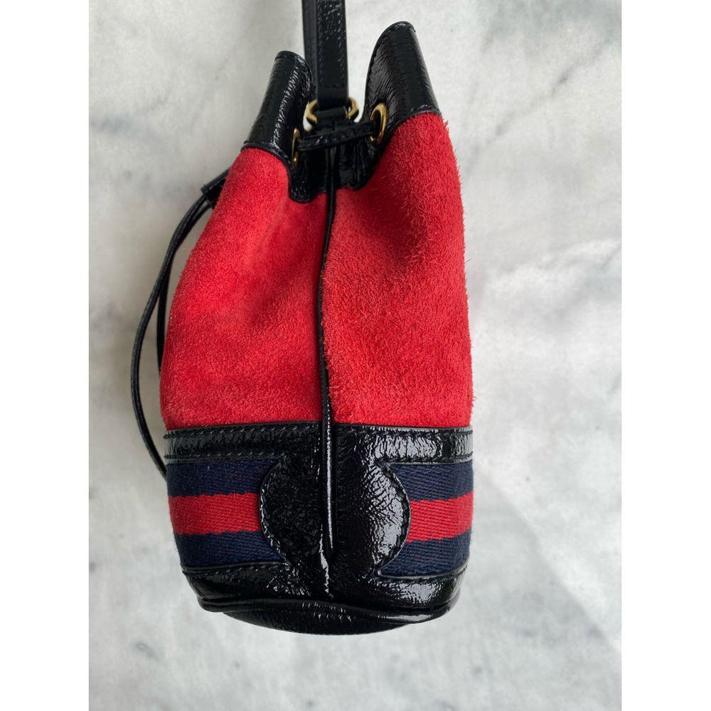 gucci ophidia red suede