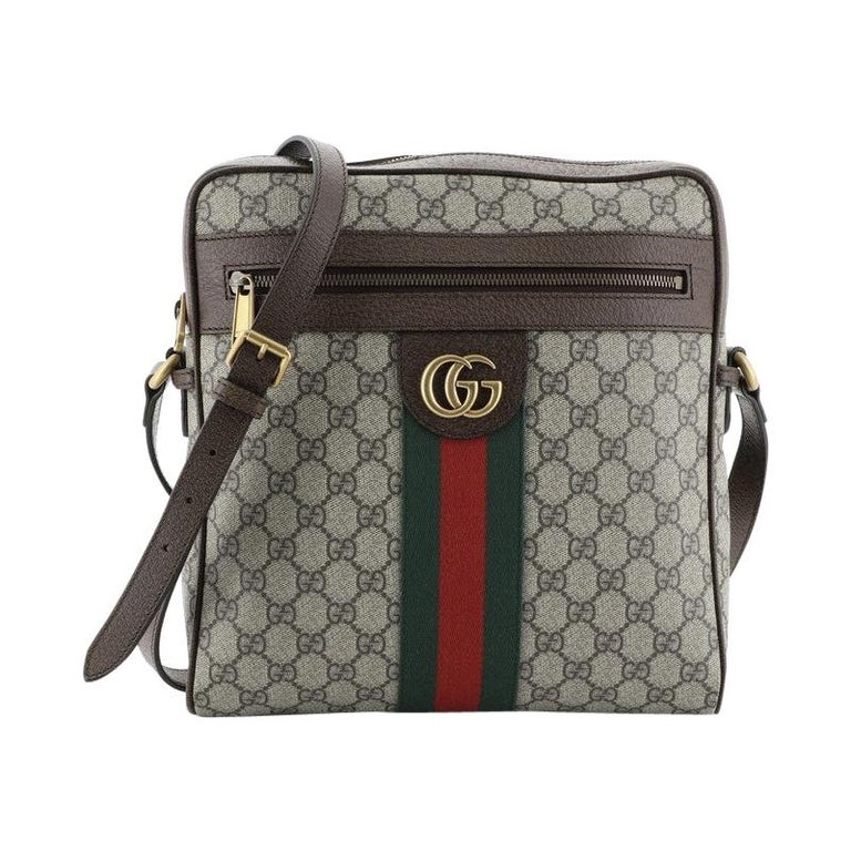 Gucci Ophidia Messenger Bag GG Coated Canvas Medium at 1stDibs