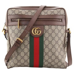 Gucci Ophidia Messenger Bag GG Coated Canvas Medium