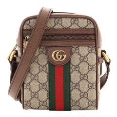 gucci mini messenger bag Gucci Ophidia Messenger Bag GG Coated Canvas Mini