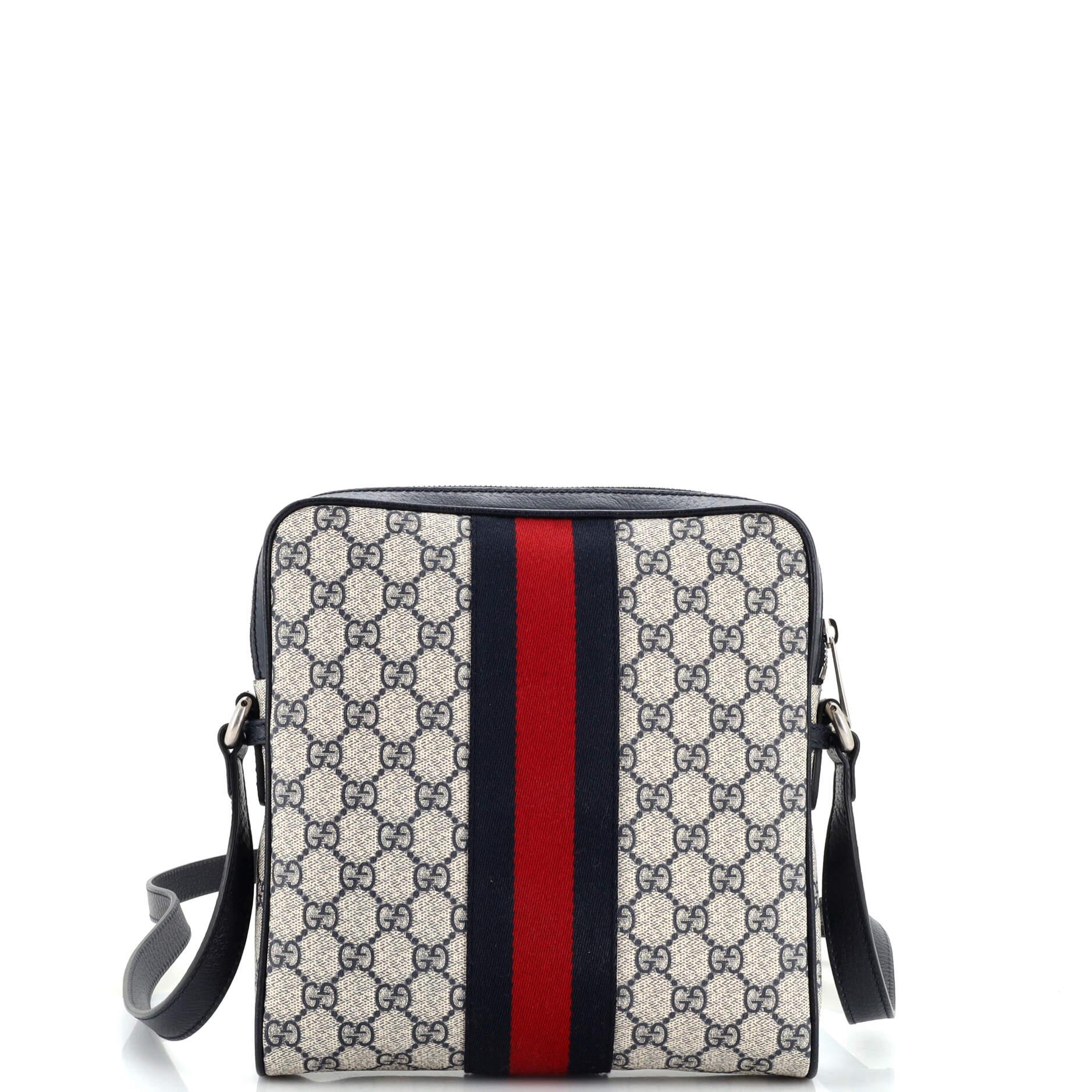 Gucci Ophidia Messenger Bag GG Coated Canvas Small In Good Condition In NY, NY