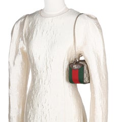 Bolso mini Ophidia de Gucci con el logotipo de la doble G y correa de cadena, nuevo
