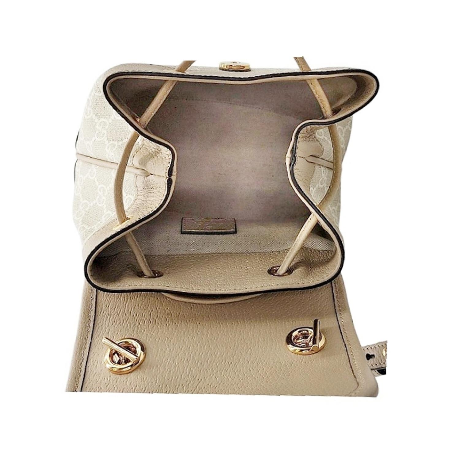 Gucci Ophidia Mini GG Supreme Canvas Backpack For Sale 1