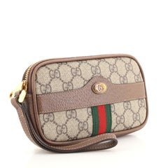 Gucci Ophidia Phone Case GG Coated Canvas