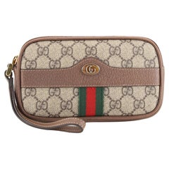 Gucci Ophidia Phone Case GG Coated Canvas