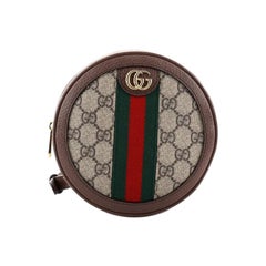 Gucci Ophidia Round Backpack GG Coated Canvas Mini