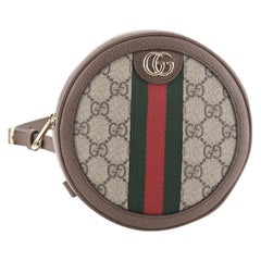 Gucci Ophidia Round Backpack GG Coated Canvas Mini