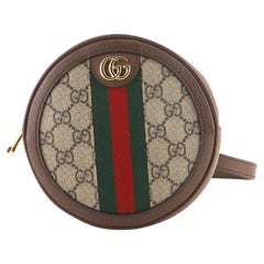 Gucci Ophidia Round Backpack GG Coated Canvas Mini