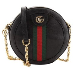 Gucci Ophidia Round Shoulder Bag Leather Mini