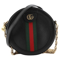 Gucci Ophidia Round Shoulder Bag Leather Mini
