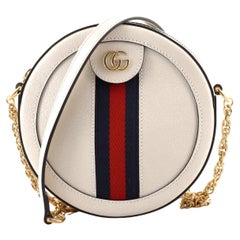 Gucci Ophidia Round Shoulder Bag Leather Mini