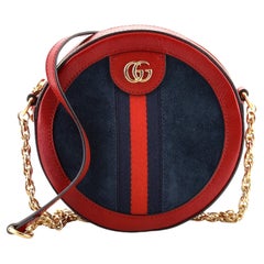 Gucci Ophidia Round Shoulder Bag Suede Mini
