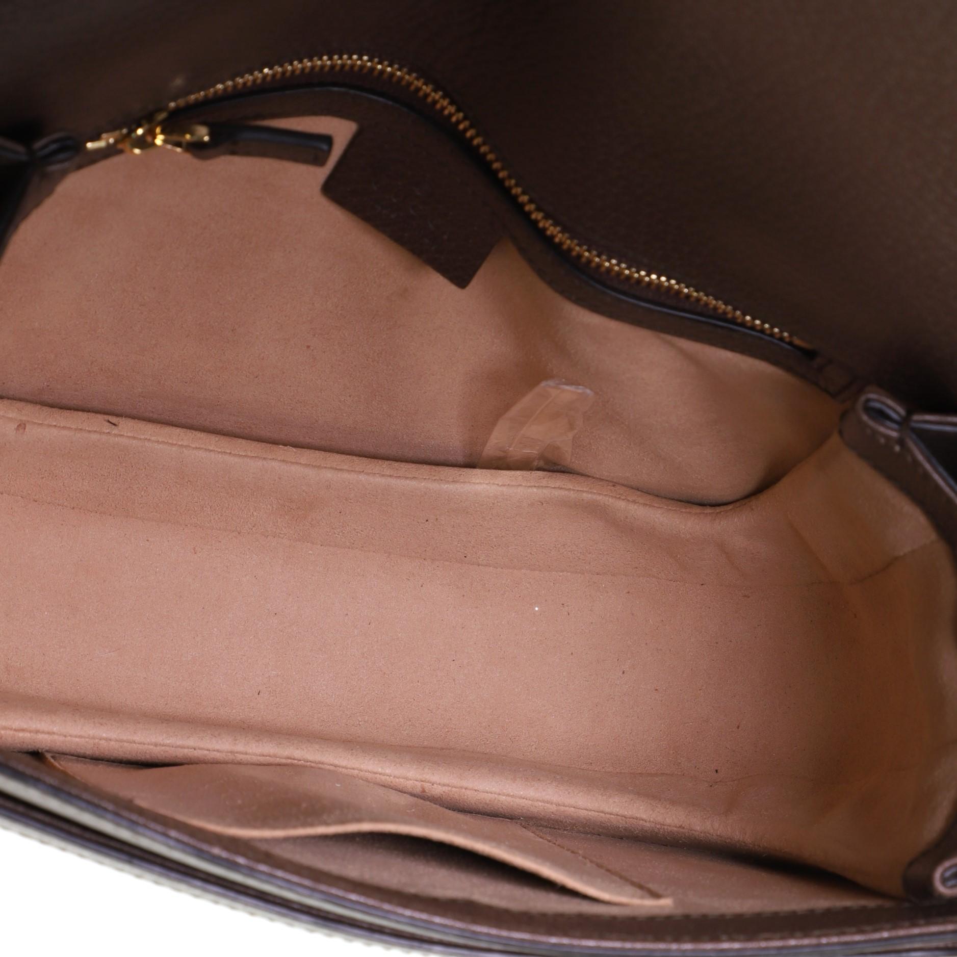 Gucci Ophidia Sattelklappe Umhängetasche GG aus beschichtetem Segeltuch für Damen oder Herren
