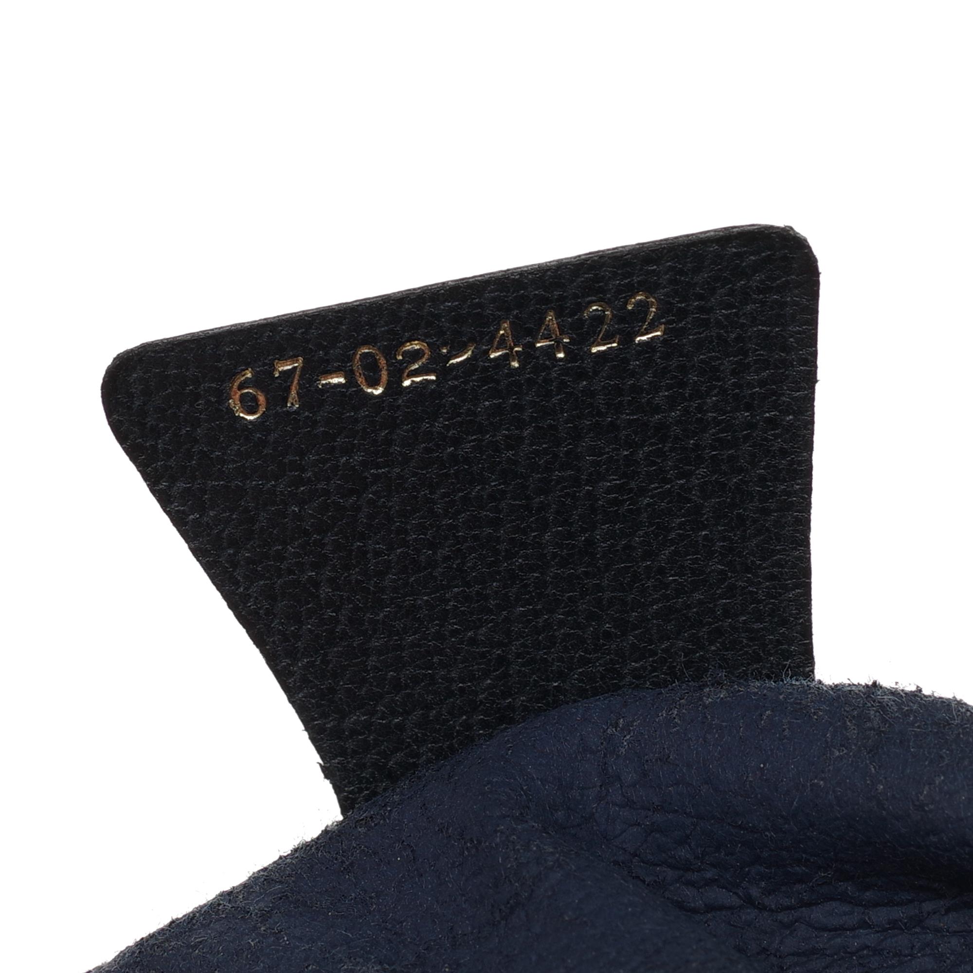 Gray Gucci Ophidia set: Shoulder bag, wallet, cigarette holder in navy blue canvas