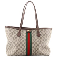 Gucci Ophidia Shopping Tote GG Coated Canvas Medium