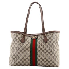 Gucci Ophidia Shopping Tote GG Coated Canvas Medium