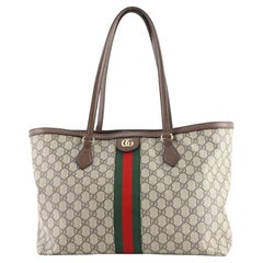Gucci Ophidia Shopping Tote GG Coated Canvas Medium