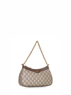 Gucci Ophidia Shoulder Bag — Beige