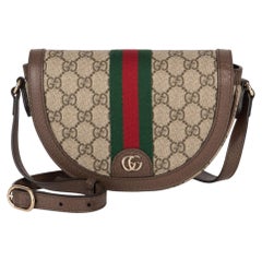 Gucci Ophidia Shoulder Bag — Beige