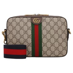 Gucci Ophidia Shoulder Bag — Beige