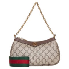 Gucci Ophidia Shoulder Bag — Beige