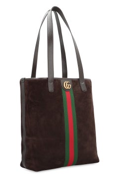 Gucci Ophidia Shoulder Bag — Brown