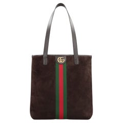 Gucci Ophidia Shoulder Bag — Brown