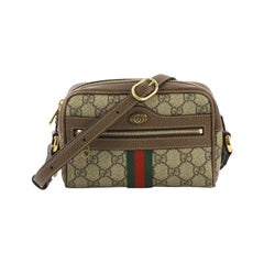 Used Gucci Ophidia Shoulder Bag GG Coated Canvas Mini