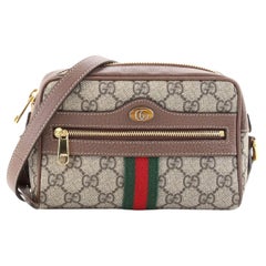 Gucci Ophidia Shoulder Bag GG Coated Canvas Mini