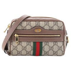 Gucci Ophidia Shoulder Bag GG Coated Canvas Mini