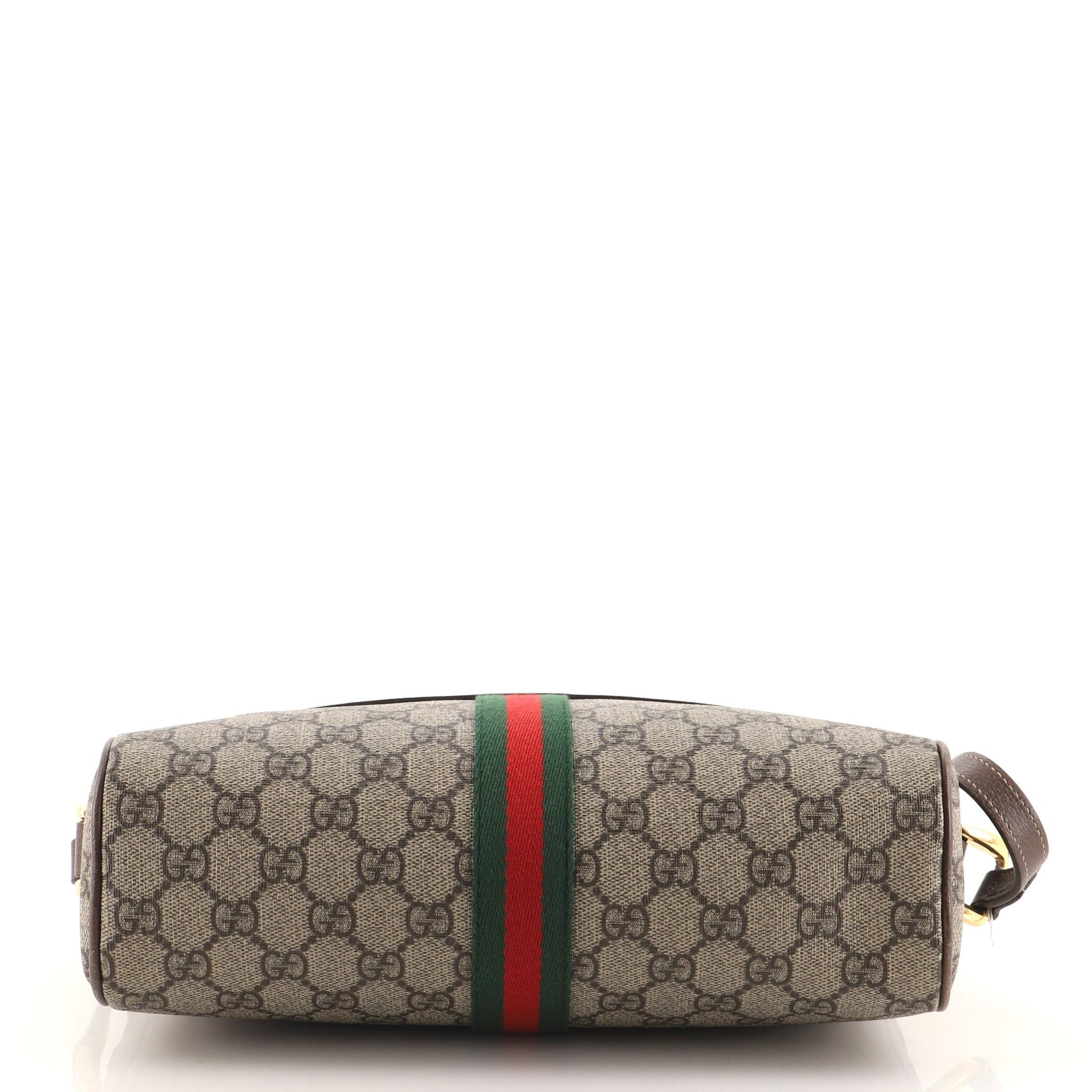 Gucci Ophidia Umhängetasche GG aus beschichtetem Segeltuch Klein für Damen oder Herren