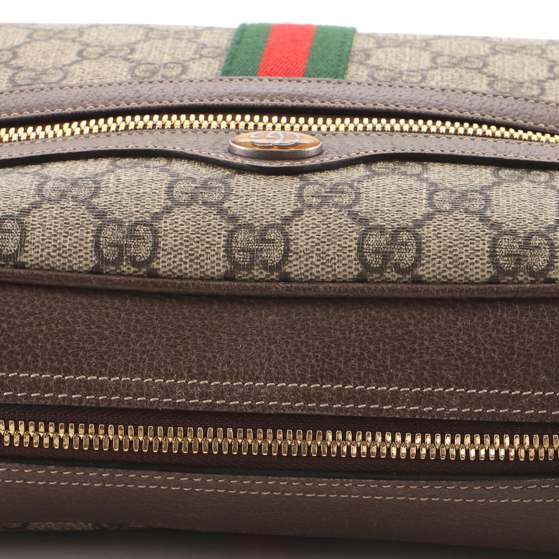 Gucci Ophidia Umhängetasche GG aus beschichtetem Segeltuch Klein 2