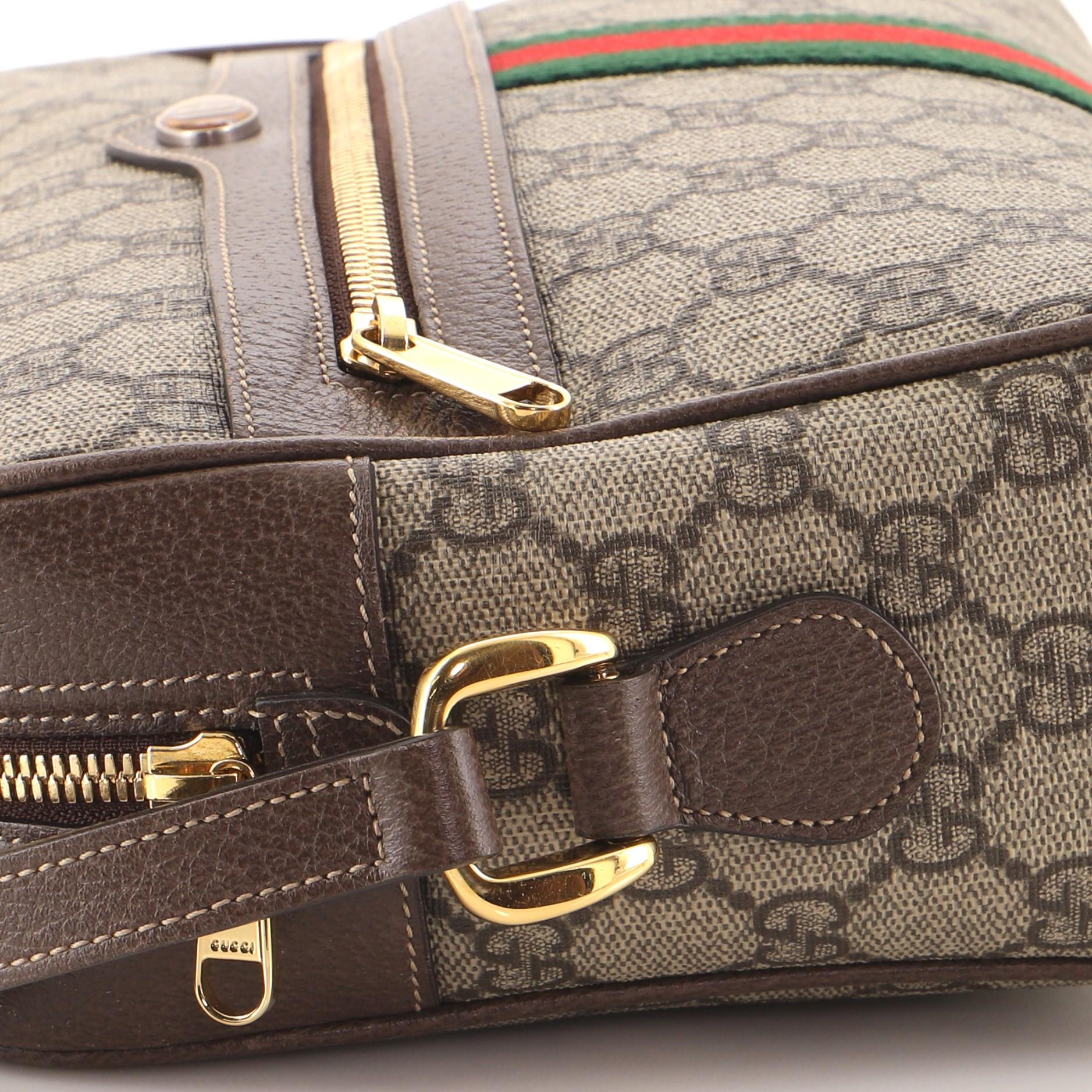 Gucci Ophidia Umhängetasche GG aus beschichtetem Segeltuch Klein 4