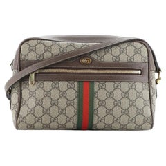 Gucci Ophidia Shoulder Bag GG Coated Canvas Small
