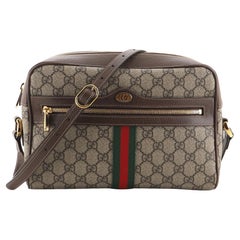 Gucci Ophidia Shoulder Bag GG Coated Canvas Small