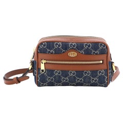 Gucci Ophidia Shoulder Bag GG Denim Mini