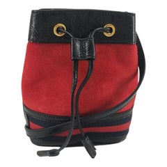 GUCCI Ophidia Shoulder bag in Red Velvet