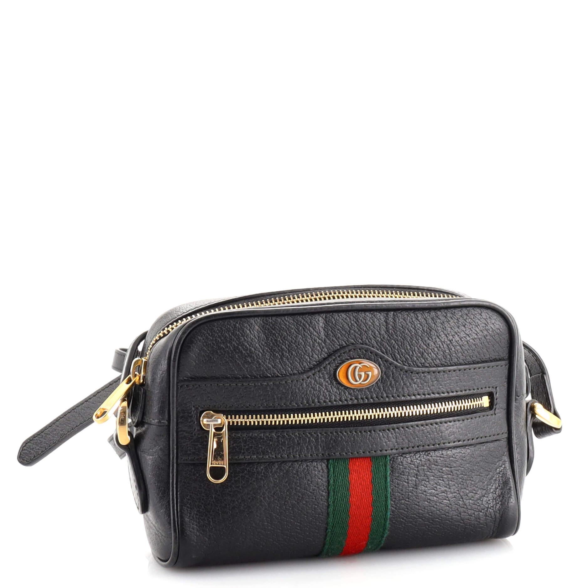 gucci black ophidia bag