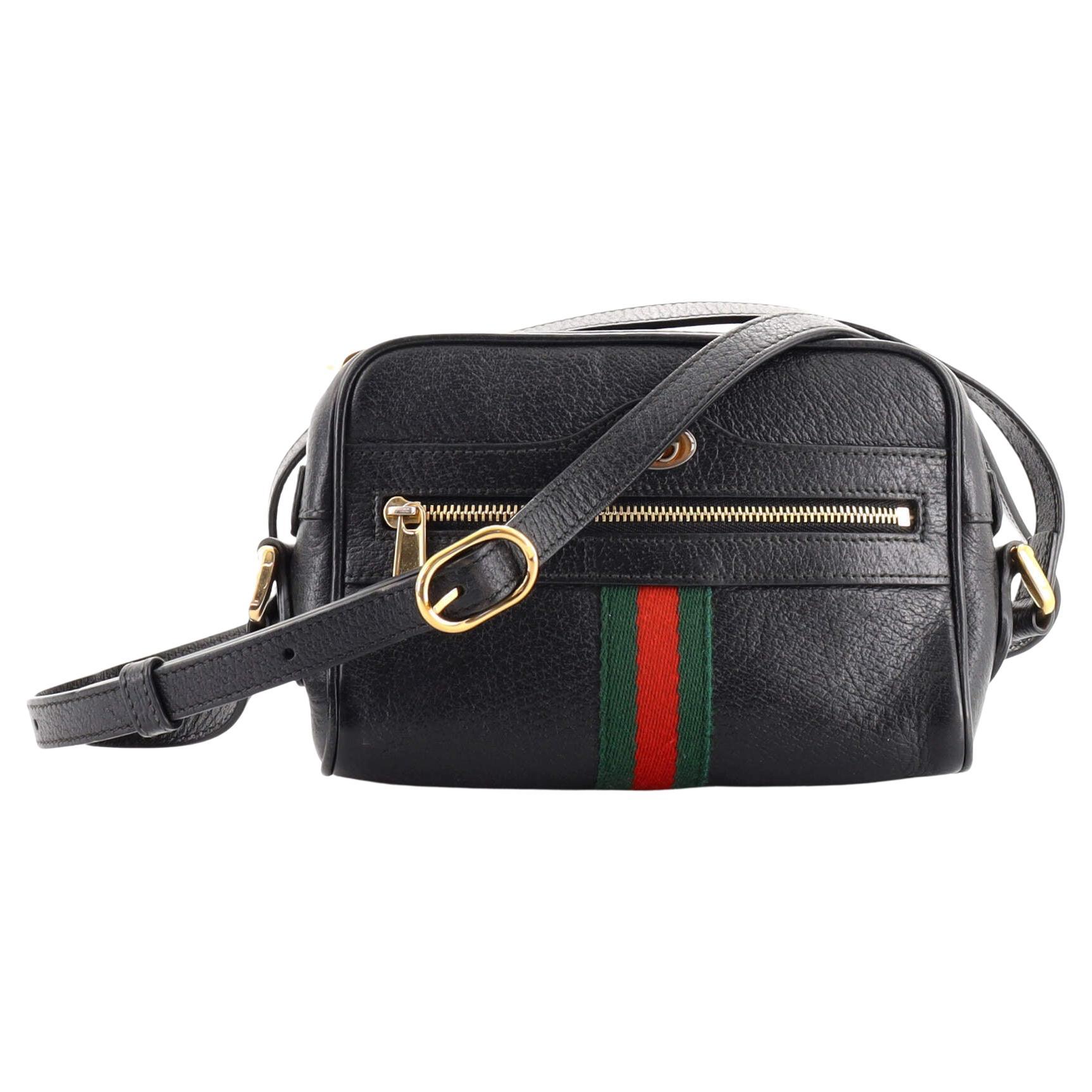 Gucci Ophidia Shoulder Bag Leather Mini