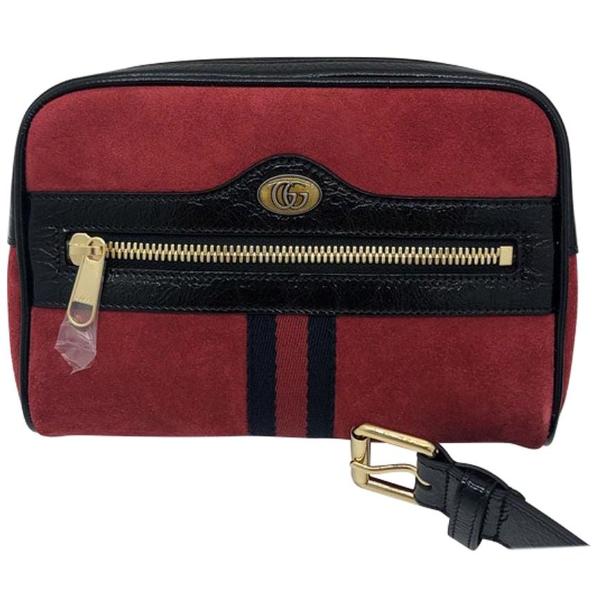 gucci ophidia black leather