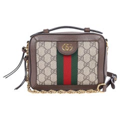 Gucci Ophidia small crossbody bag with Web Brown