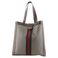 Gucci Ophidia Soft Open Tote GG Coated Canvas Large