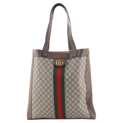 Gucci Ophidia Soft Open Tote GG Coated Canvas Large