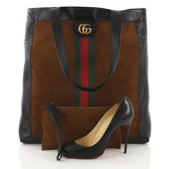 Gucci Ophidia Soft Open Tote Suede Large
